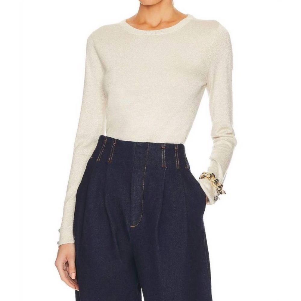 L'AGENCE Ayan Crew Neck Pullover
